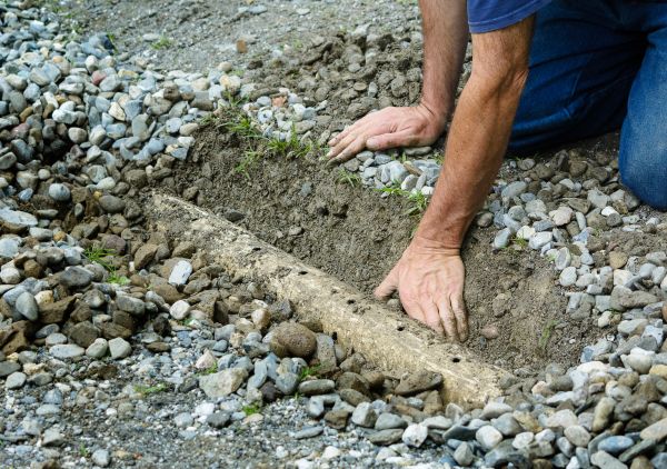 French Ditch Installation in Kansas City